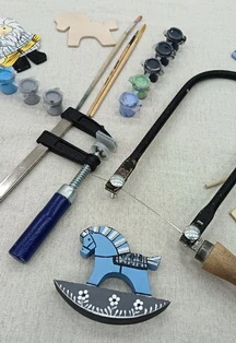 Постер Альняшинский коник. Мастер-класс в Хабаровске