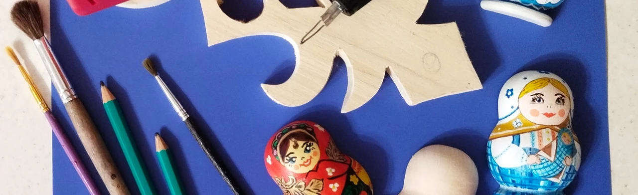 Постер Куклы-деревяшки. Мастер-класс