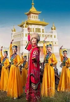 Постер Государственный академический ансамбль песни и танца Калмыкии "Тюльпан" в Чебоксарах