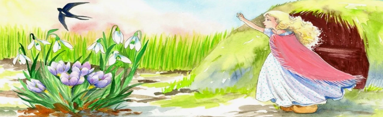 Постер Дюймовочка