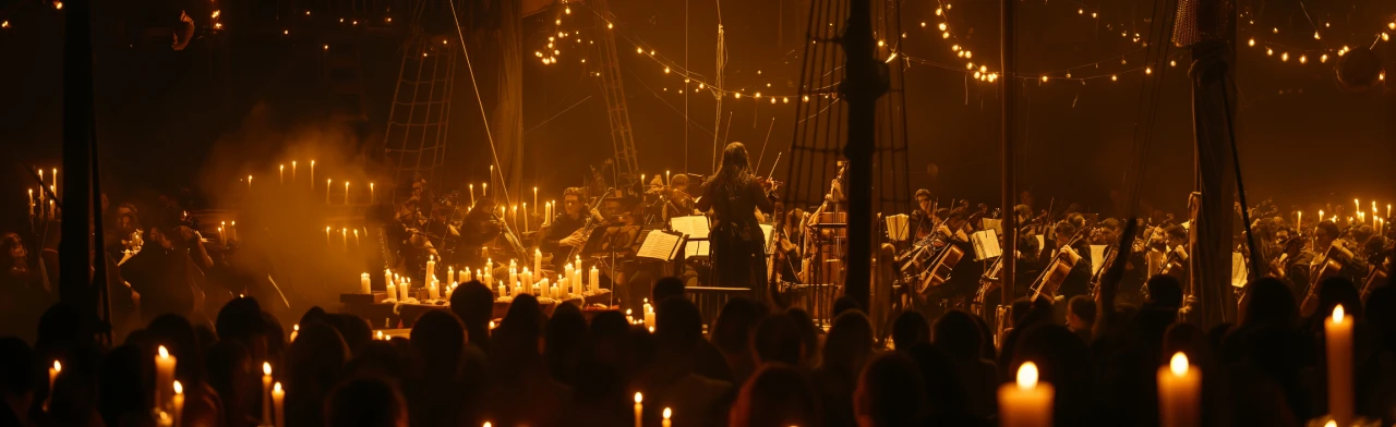 Постер Оркестр Cagmo. Саундтреки Ханса Циммера при свечах в Челябинске