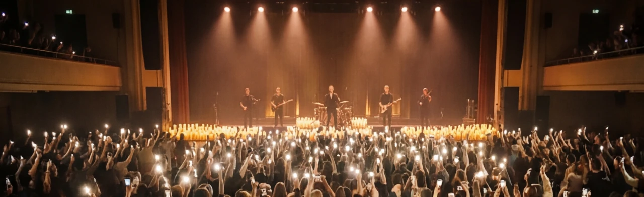 Постер Оркестр Aura Show при свечах в Челябинске