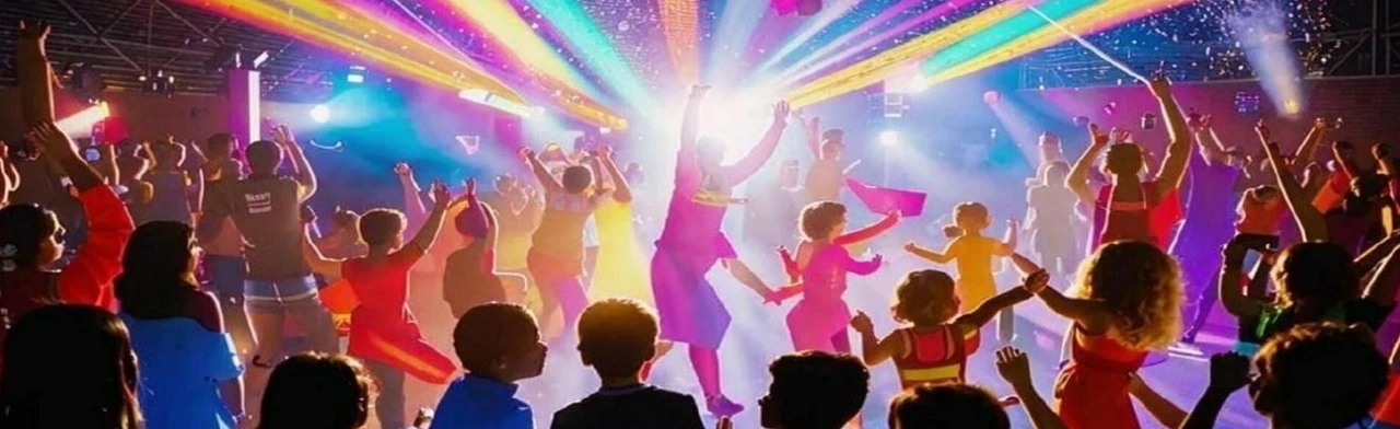 Постер Школьная Дискотека в Череповеце