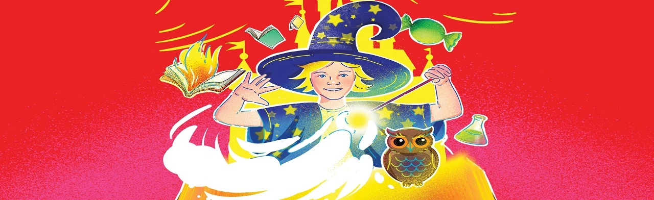 Постер Школа волшебников "Крибле, Крабле, Бумс!" Иллюзионный спектакль в Череповеце