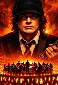 Постер Симфония AC/DC при свечах в Хабаровске