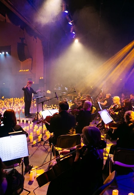 Постер Мировые рок-хиты в сиянии тысячи свечей в Ижевске