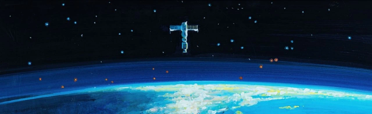 Постер Космический Микеланджело: Человек - космос. Мультимедийный проект