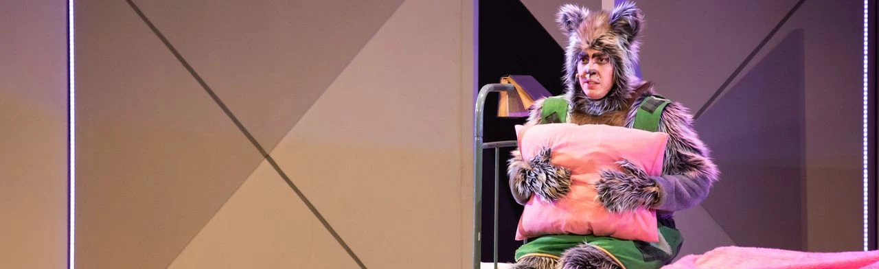 Постер Красная шапочка и Серый волк