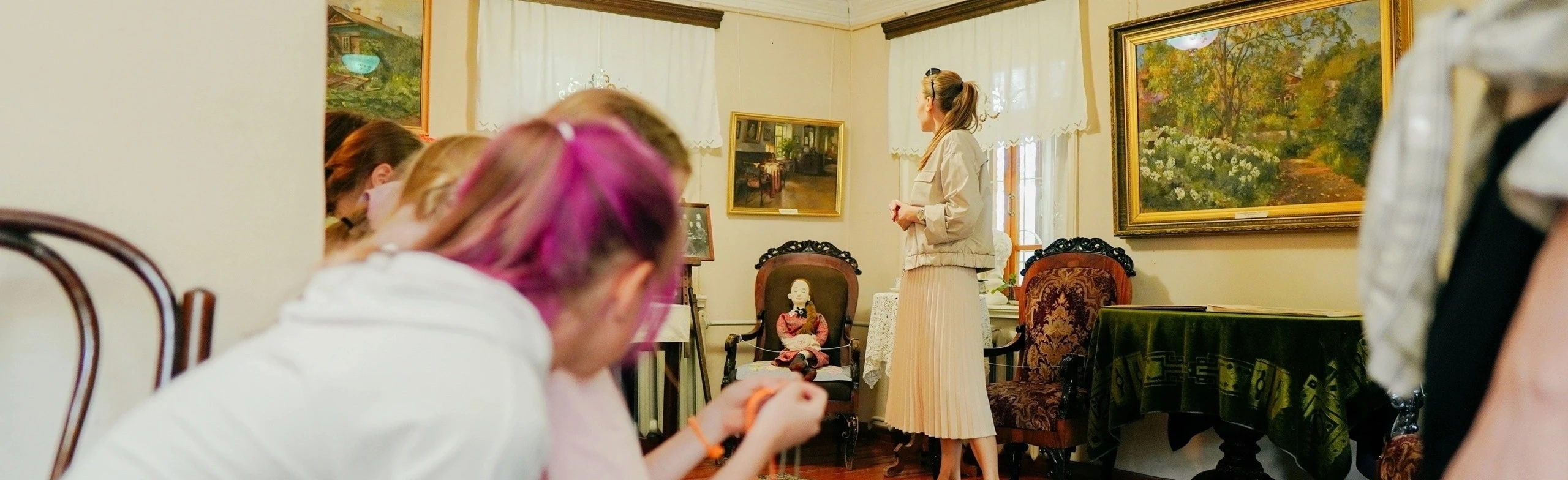 Постер Экспозиция Дома-музея художника Николая Хохрякова в Кирове