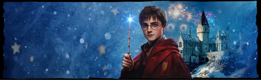 Постер Новый год в Хогвартсе в Москве