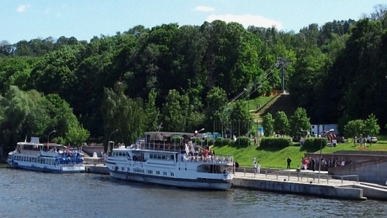 Постер Причал «Воробьёвы горы»