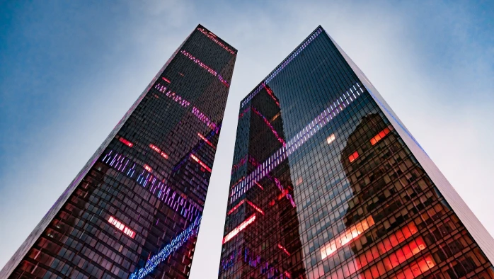 Постер Москва-Сити. Башня «Око»