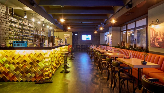 Постер Рестобар "Hookah Burger"