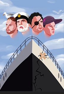 Постер Титаник. Комедия в Москве