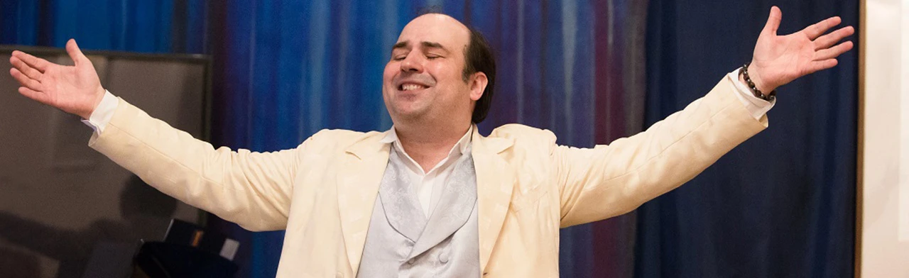 Постер Юмористический поединок Чехова и Твена