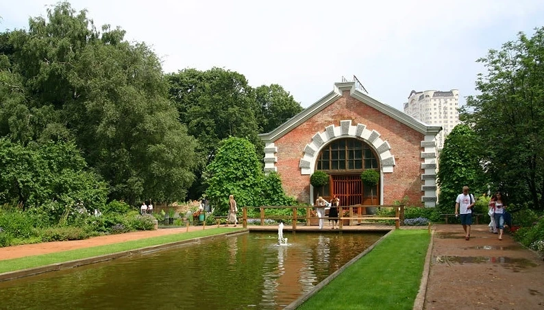 Постер Ботанический сад МГУ «Аптекарский огород»