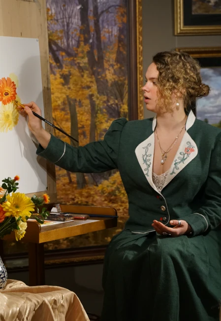 Постер Мастер-класс «Цветы» в технике многослойной акварельной живописи в Москве