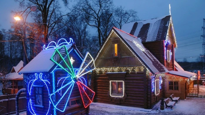 Постер Московская Усадьба Деда Мороза