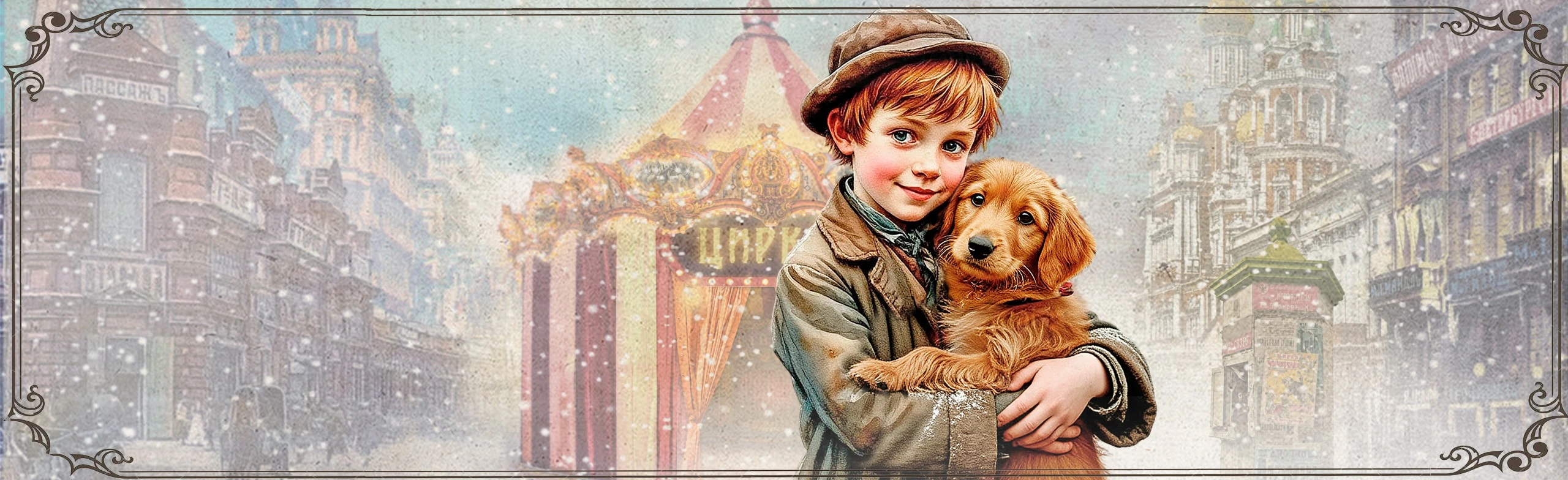 Постер Каштанка