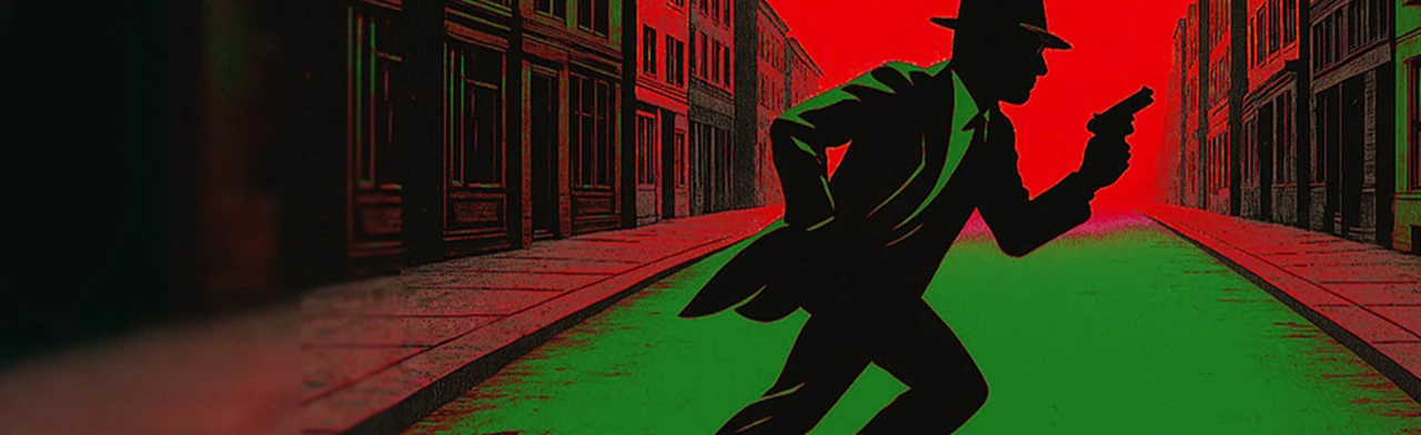 Постер Тень в большом городе в Москве