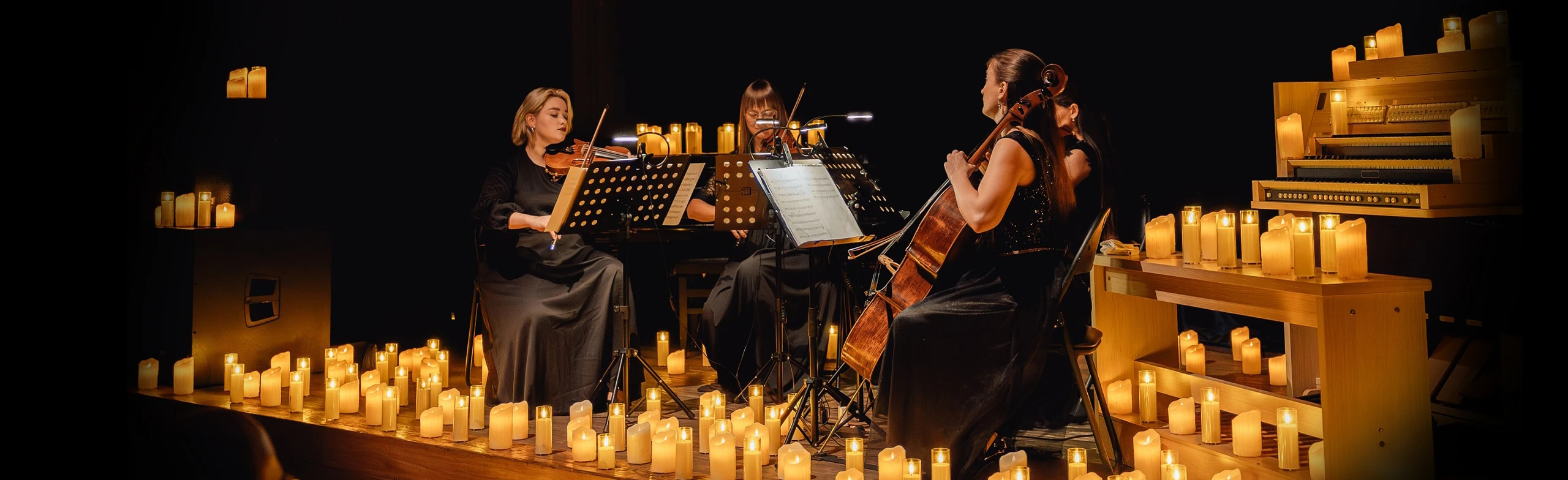 Постер Классика при свечах. «Времена года» Вивальди