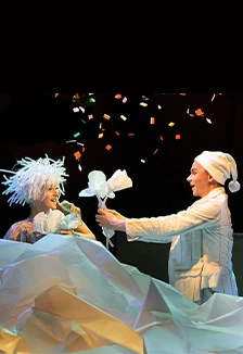 Постер Картонный человечек и Мотылек в Москве