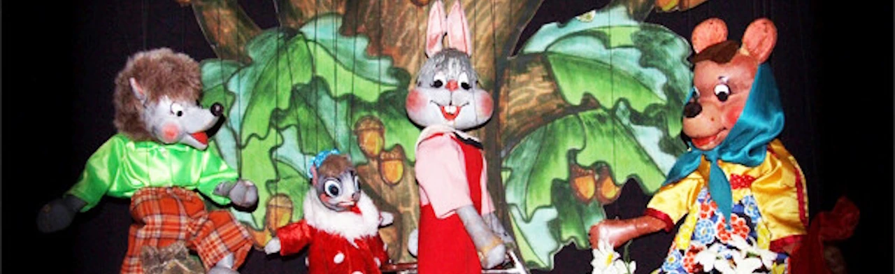 Постер Ёжик, Зайка и Топтыжка