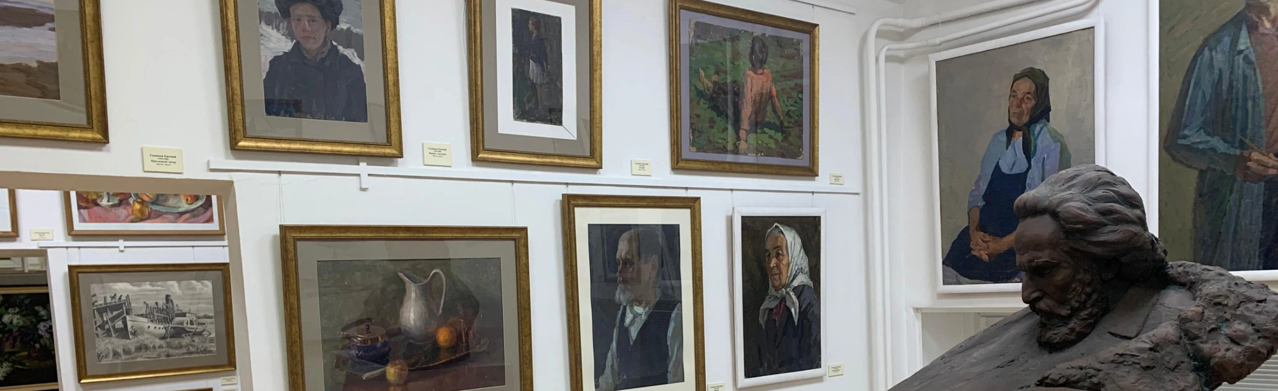 Постер Выставка «Городская коллекция изобразительного искусства XX−XXI вв.» в Москве