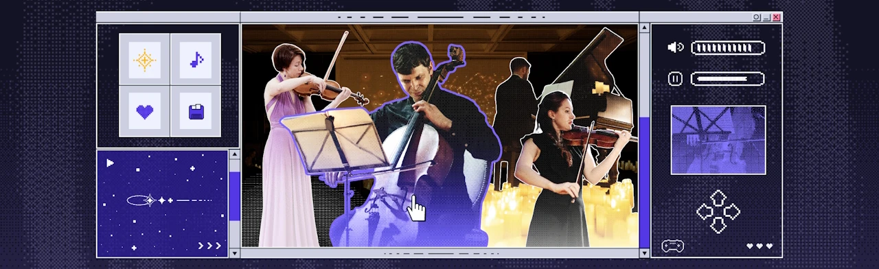 Постер Саундтреки из Видеоигр при свечах