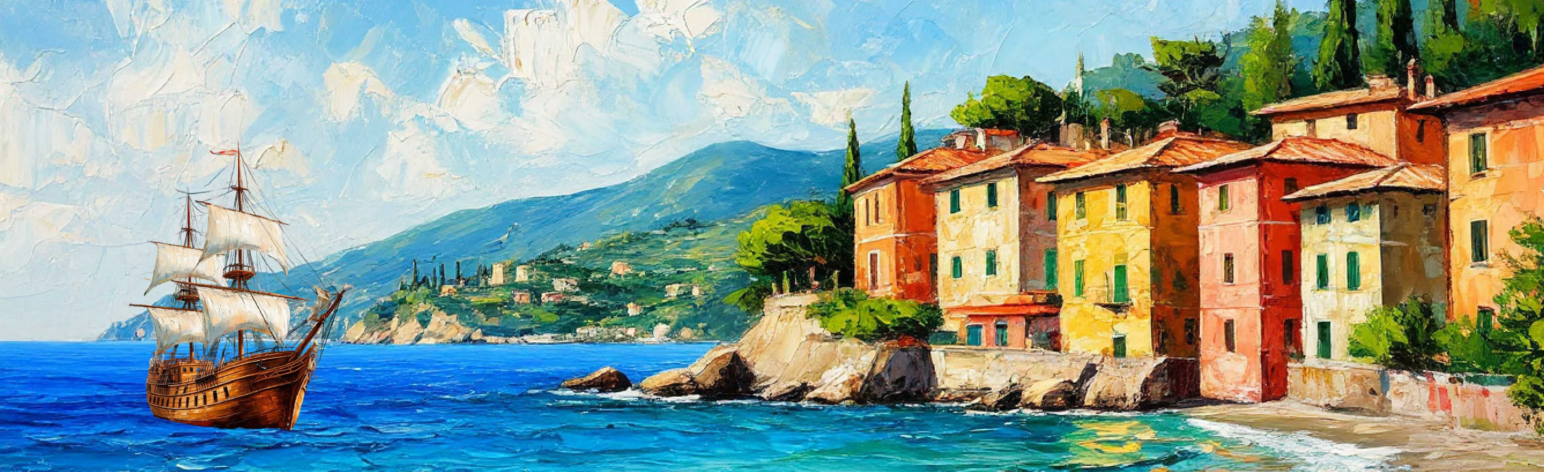 Постер Золотые хиты Сан-Ремо концерт на корабле