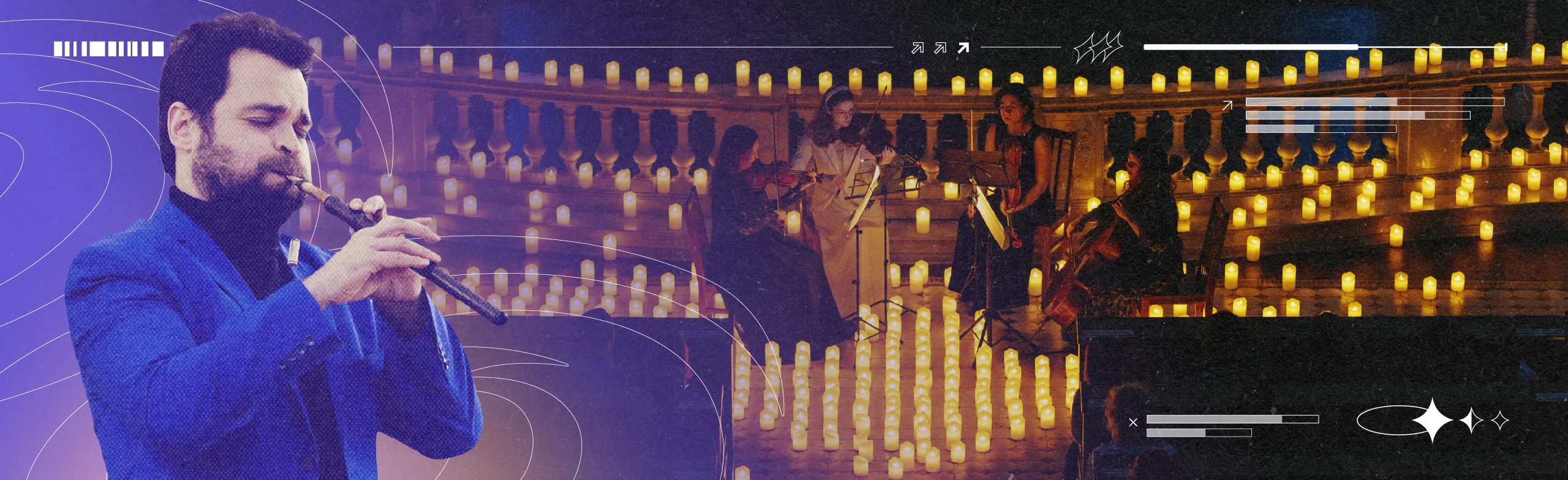 Постер Дудук в сиянии свечей в Москве