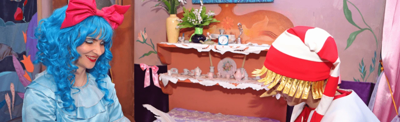 Постер Буратино идет в школу!