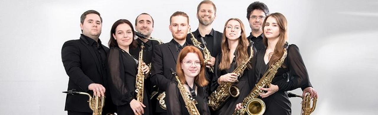 Постер Ансамбль девяти саксофонов «Novo» в Москве