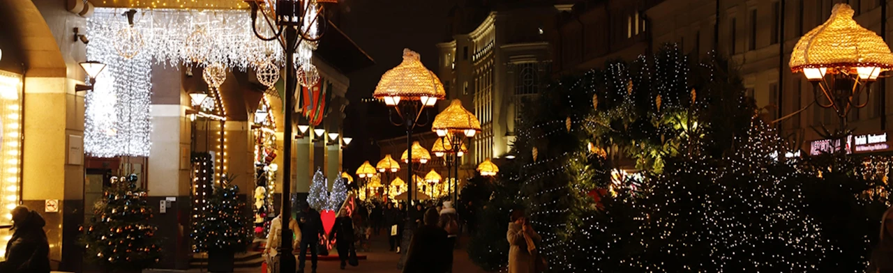 Постер Старый Арбат — прогулка по русскому Монмартру в Москве