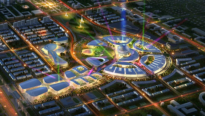 Постер Международная специализированная выставка ЭКСПО-17 в г. Астана