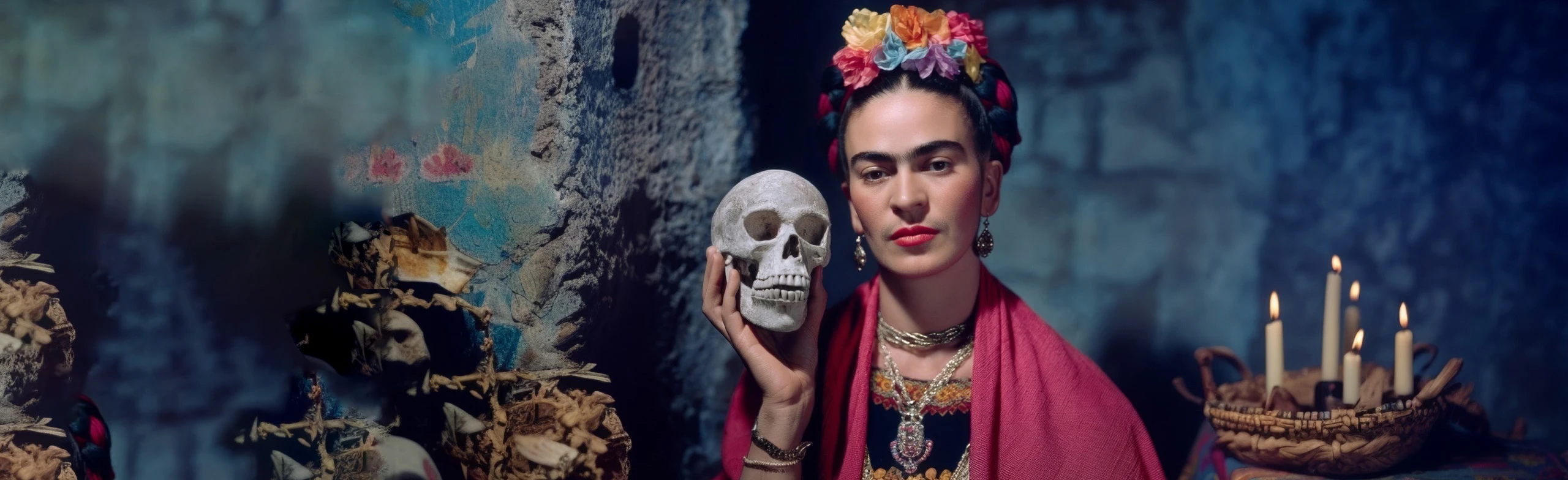 Постер Мастер-класс «Калавера в стиле Фриды»