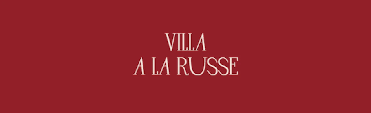 Постер Villa a la Russe