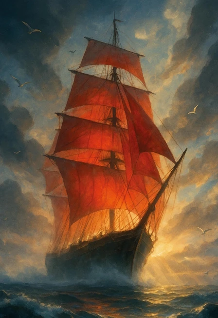 Постер Алые паруса в Москве