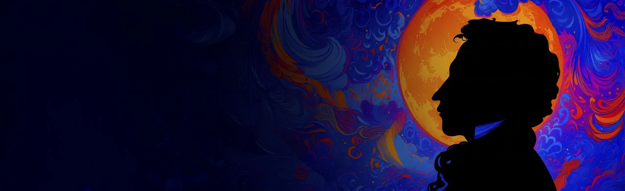 Постер Artfonix. Песочное шоу «Сказки Пушкина» с живой музыкой и чтецом