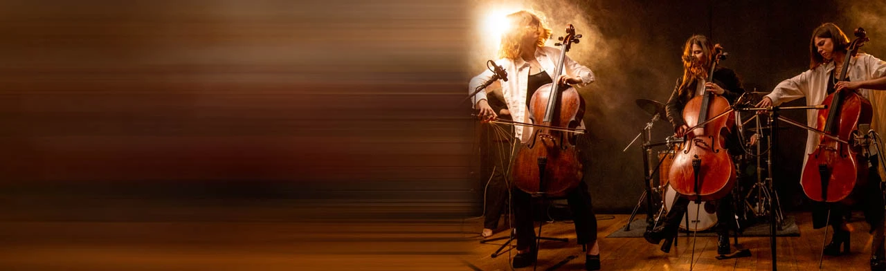 Постер Magic Cellos Band. Мировые Рок-хиты на виолончелях в Москве