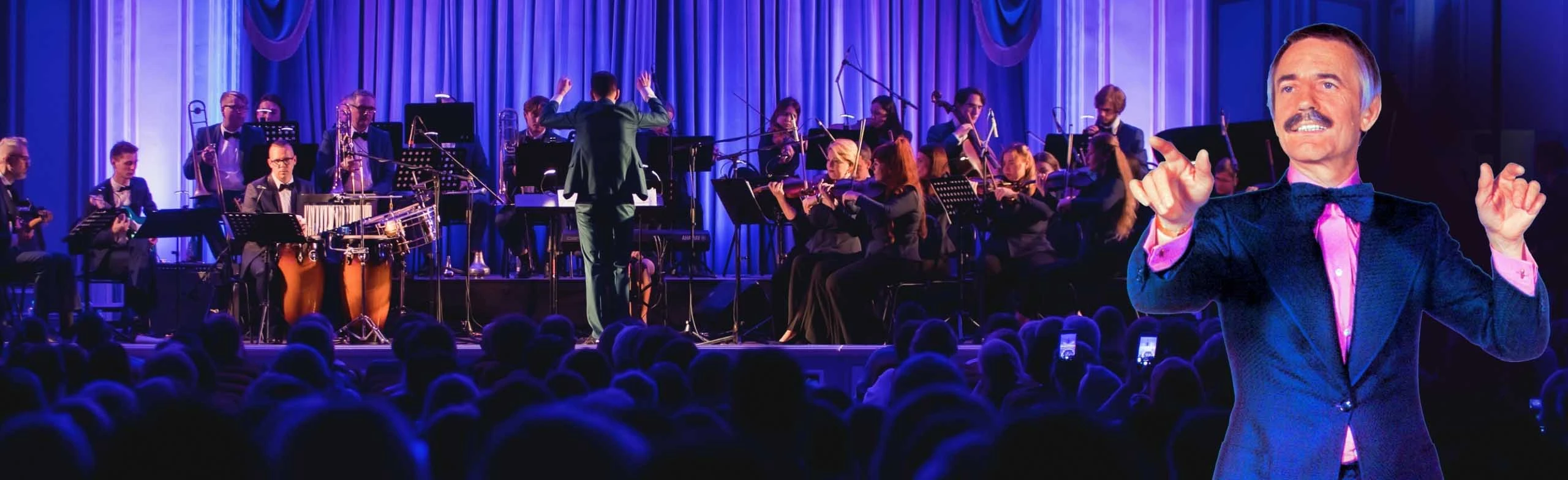 Постер Оркестр Поля Мориа в Москве