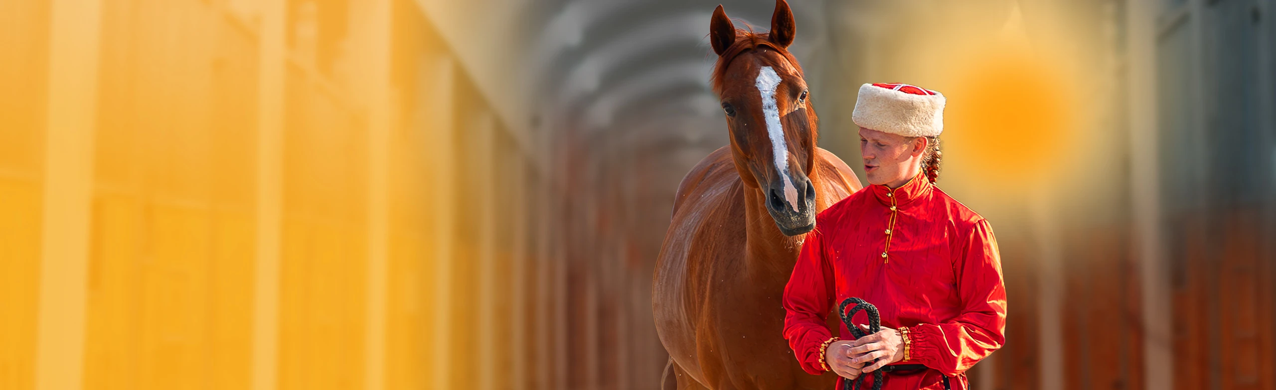 Постер Экскурсия «Россия Златогривая» в рабочую конюшню