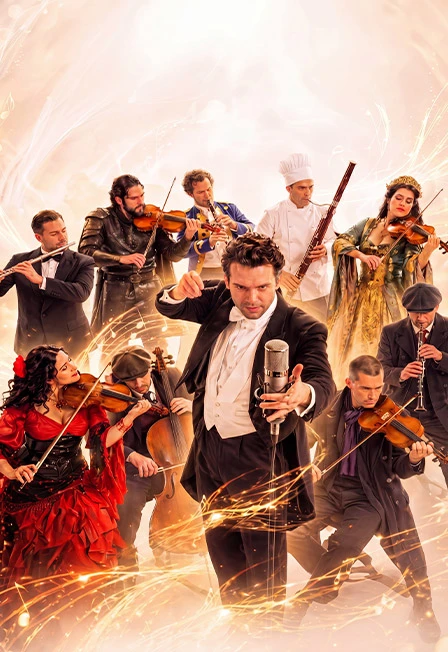 Постер Иммерсивное шоу с оркестром «Легендарные сериалы» в Москве