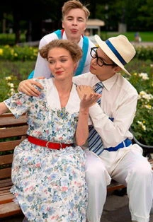 Постер Минька и Лёлька в Москве