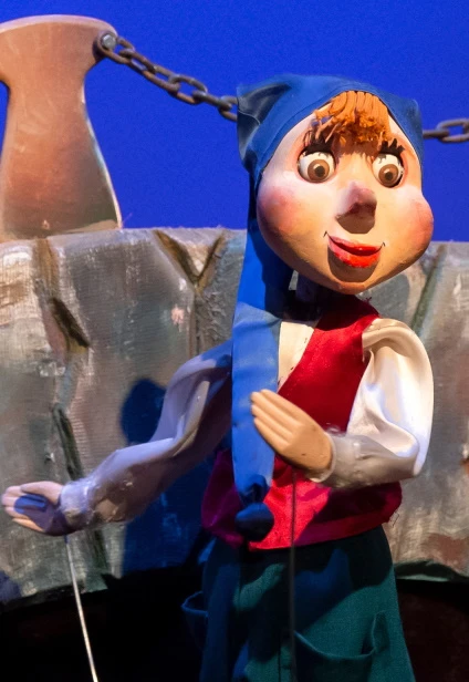 Постер Притча о деревянном сыне, или Буратино в Москве