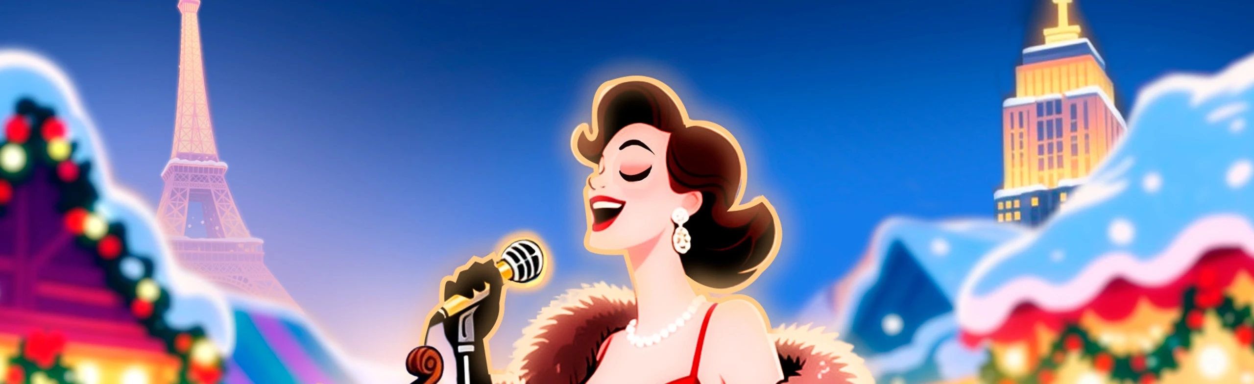 Постер Рождественские мелодии Бродвея и Парижа в Москве