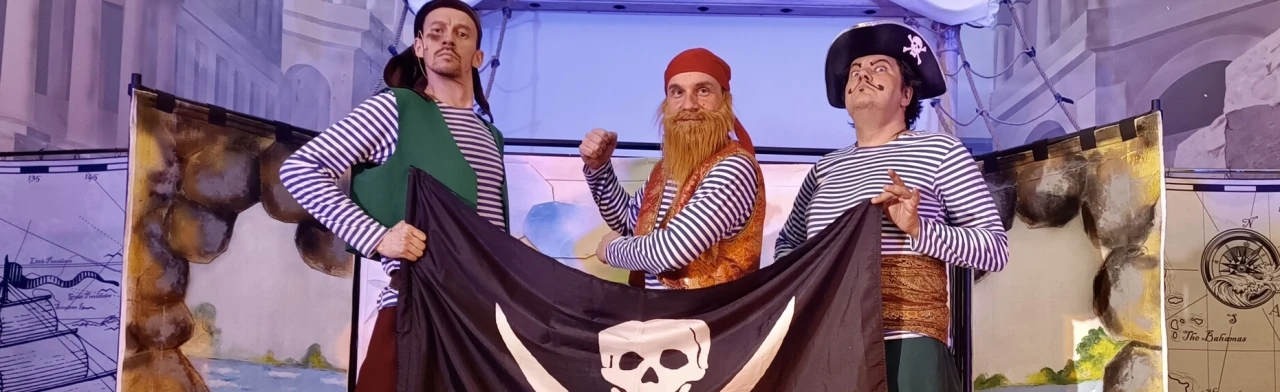 Постер Приключения весёлых пиратов