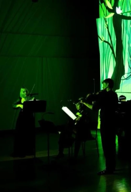 Постер Мультимедиа концерт классической музыки. Škola crew в Москве