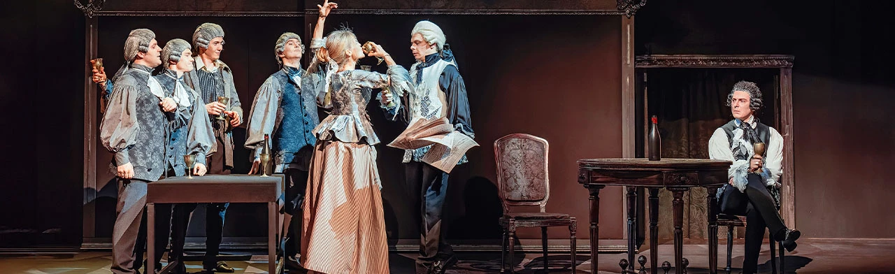 Постер Моцарт и Сальери