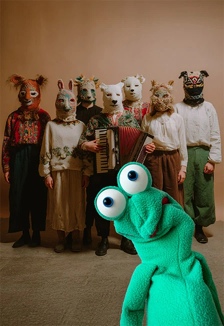 Постер Токсичный ансамбль лягухо в Москве